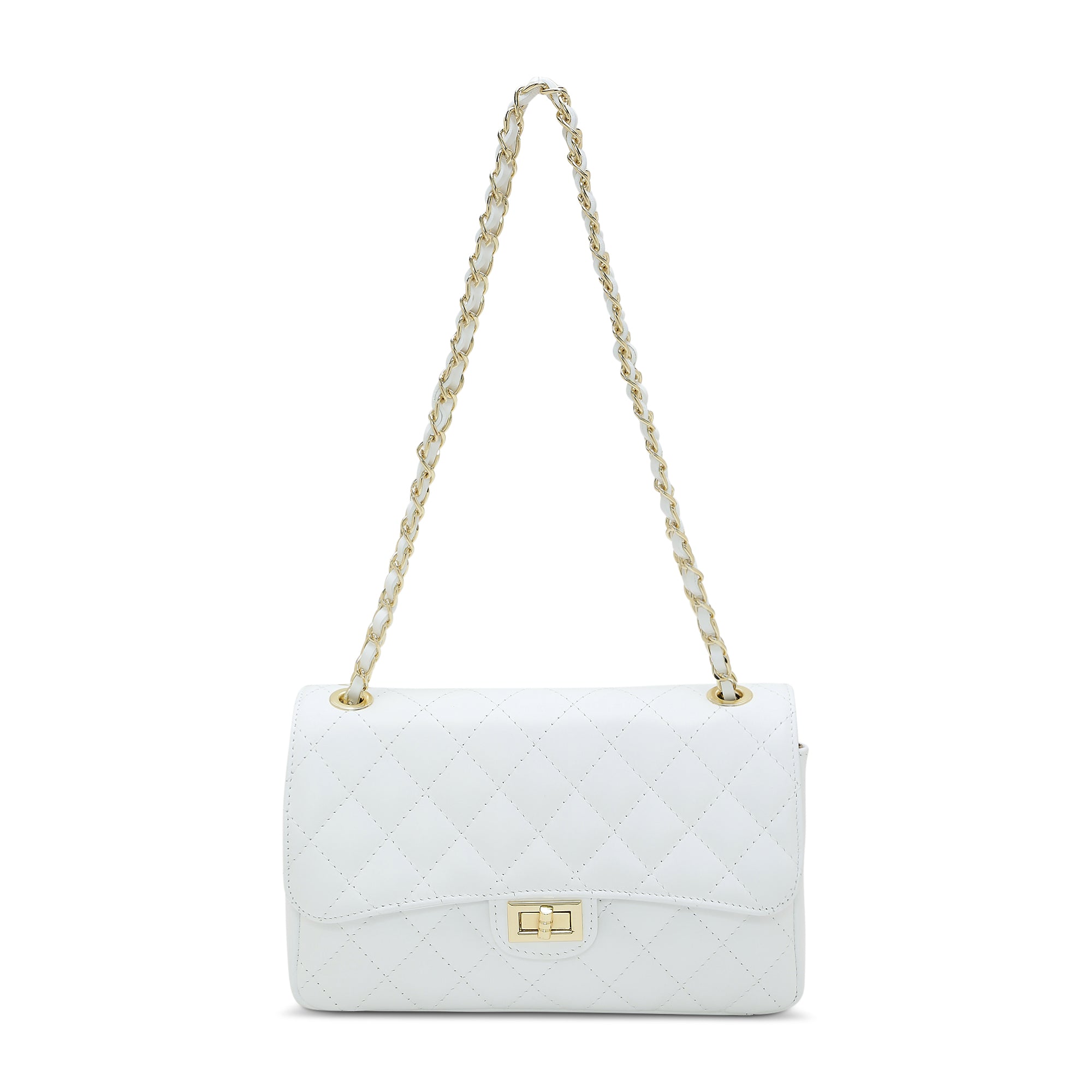 Bella Rosa Shoulder/Crossbody Quilted Bag