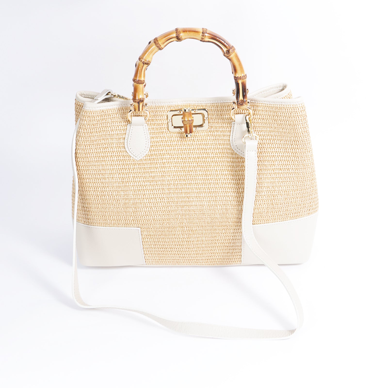 Allegra Straw Satchel