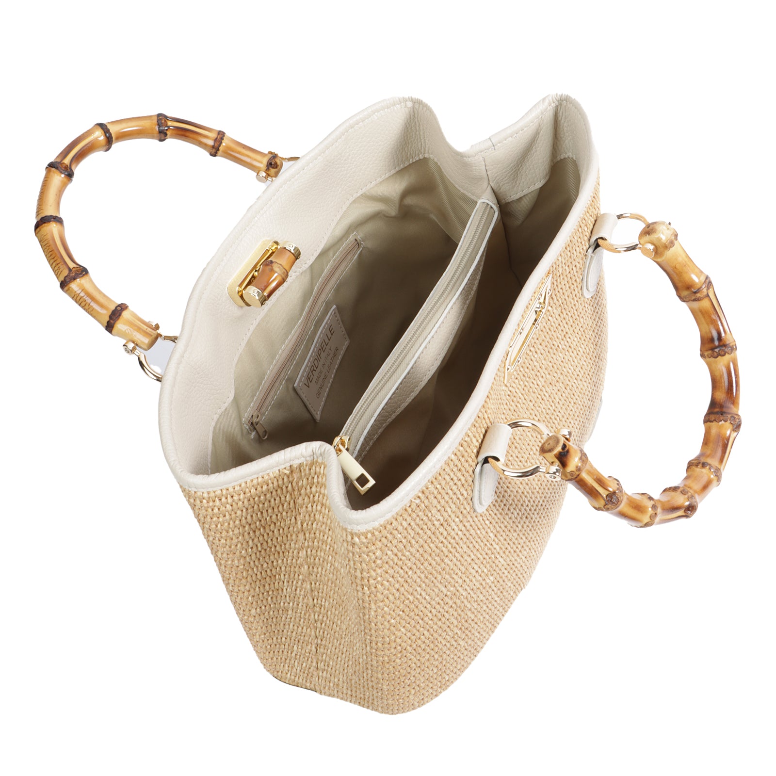 Allegra Straw Satchel