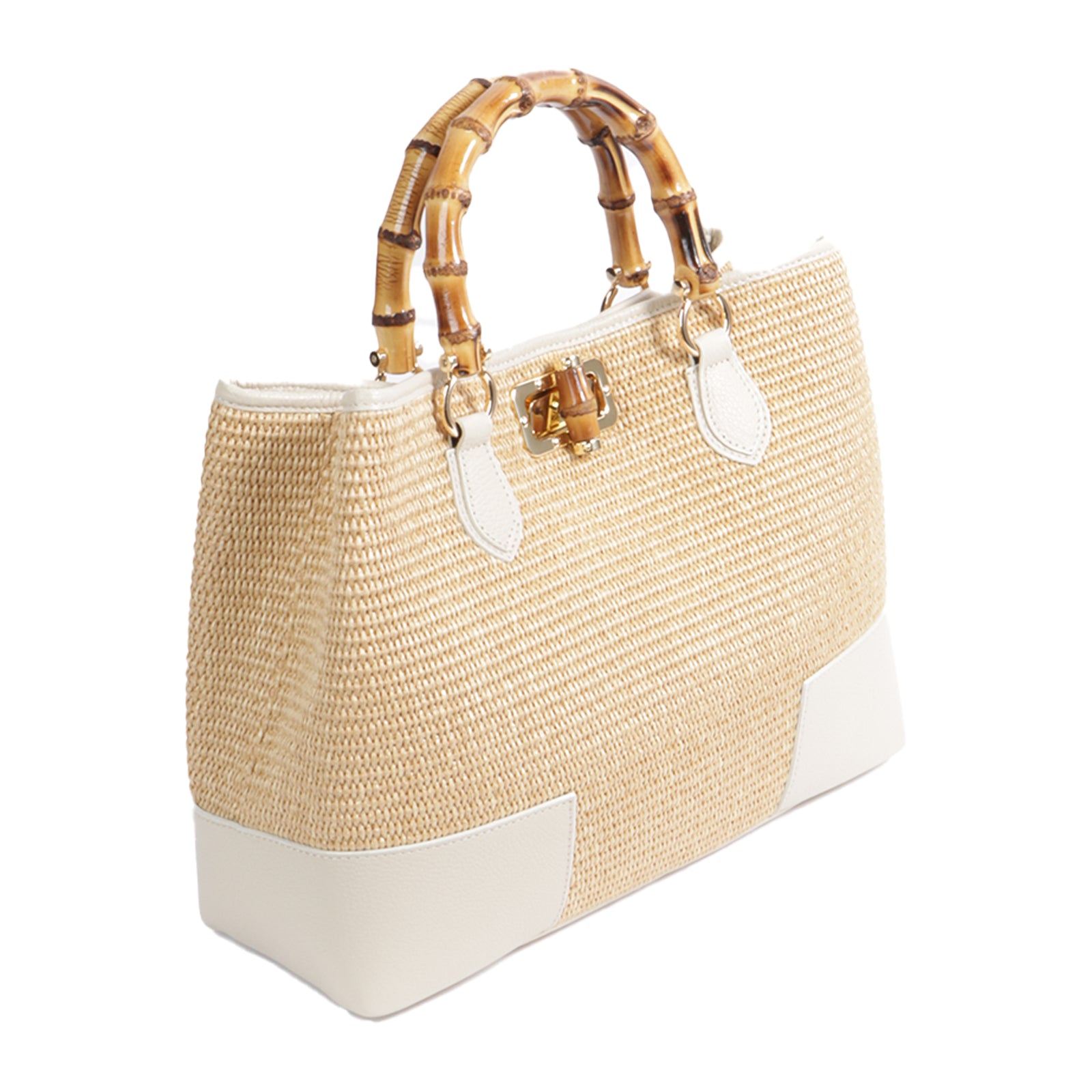 Allegra Straw Satchel