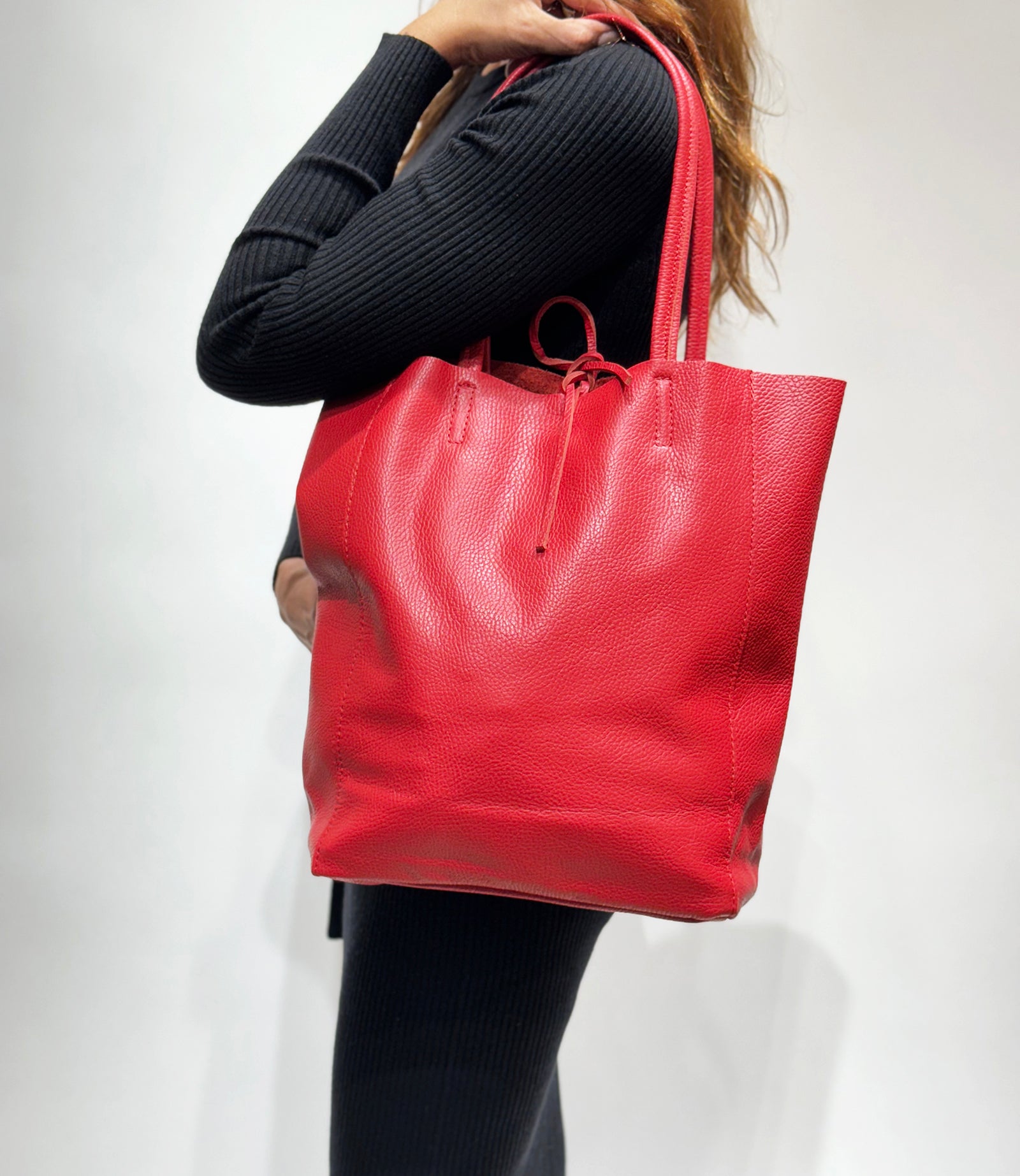 Lena Shopper Leather Bag