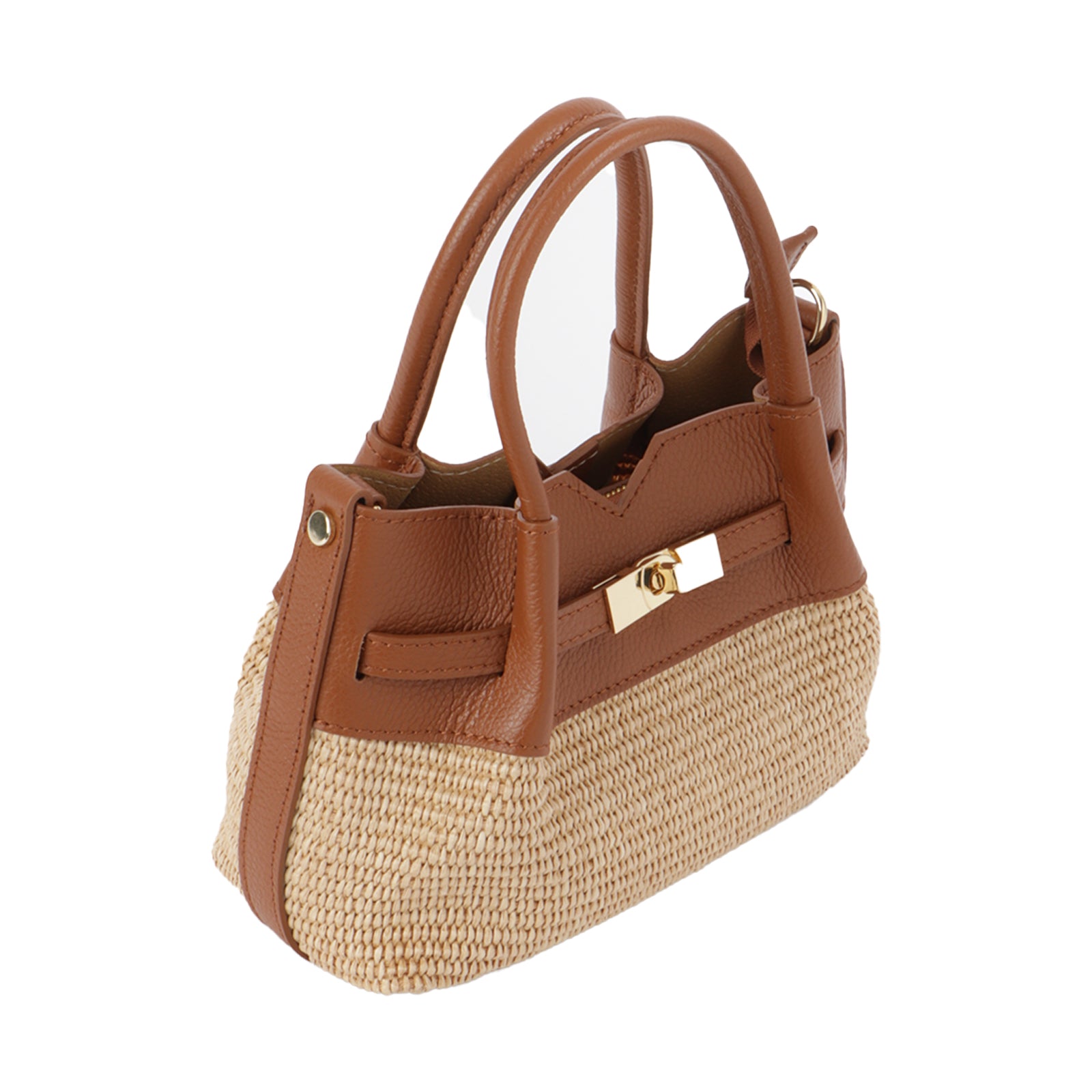 Orlina Straw Satchel