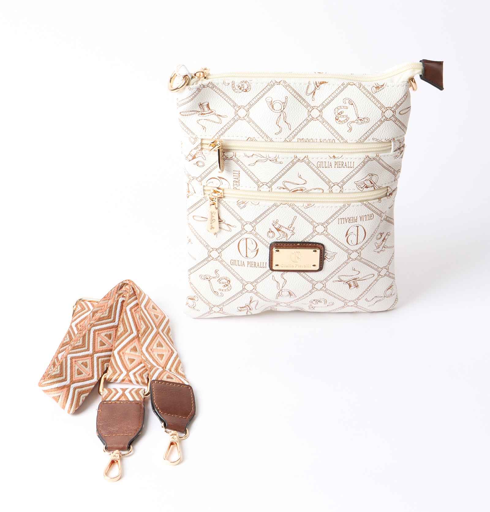 Plumeria Crossbody