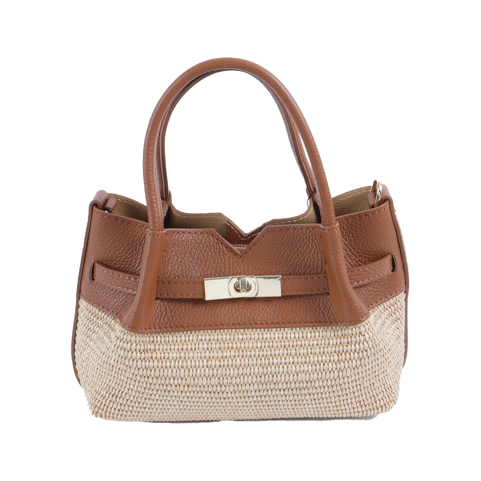 Orlina Straw Satchel