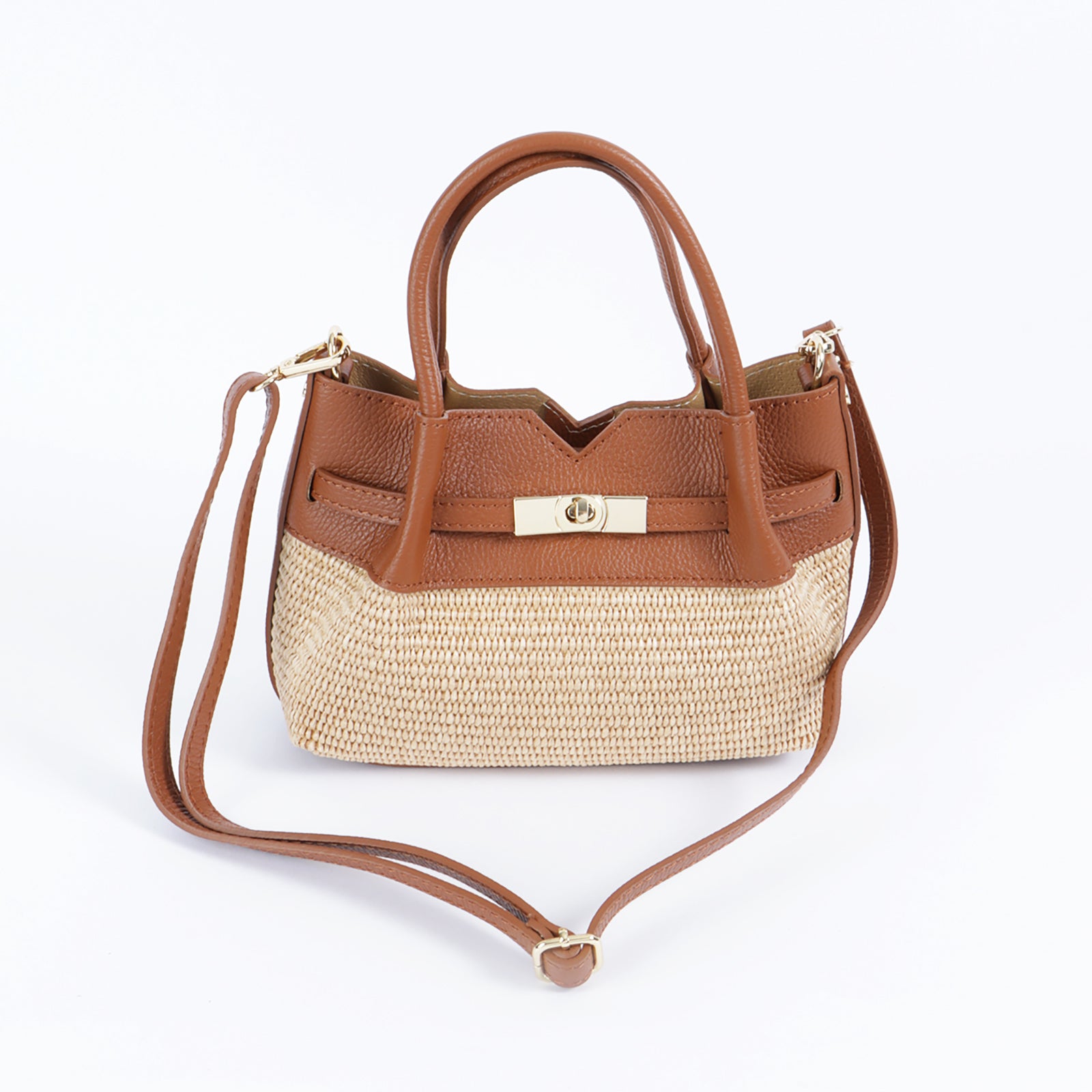 Orlina Straw Satchel