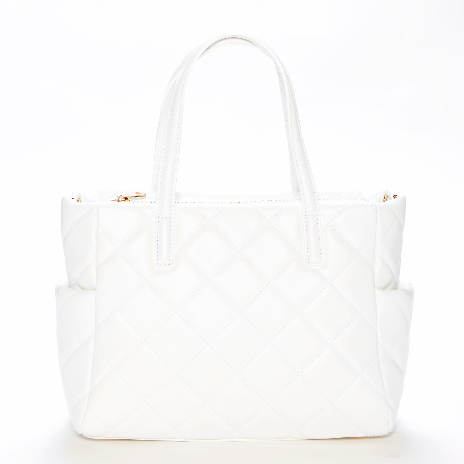 Rosette Quilted Handbag